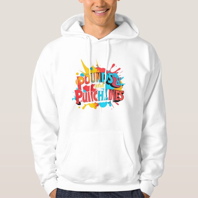 Veste À Capuche "Bright Punchline Palette" (Devant)