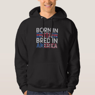 Veste À Capuche British Born Gift - Né en Grande-Bretagne Élevé en