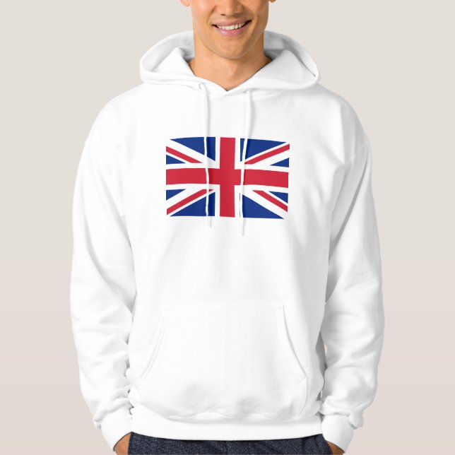 VESTE À CAPUCHE BRITISH FLAG (Devant)