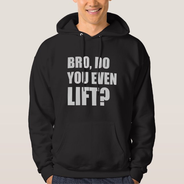 Veste À Capuche Bro, Tu Souffles Même ? (Devant)