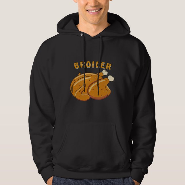 VESTE À CAPUCHE BROILER AU POULET (Devant)