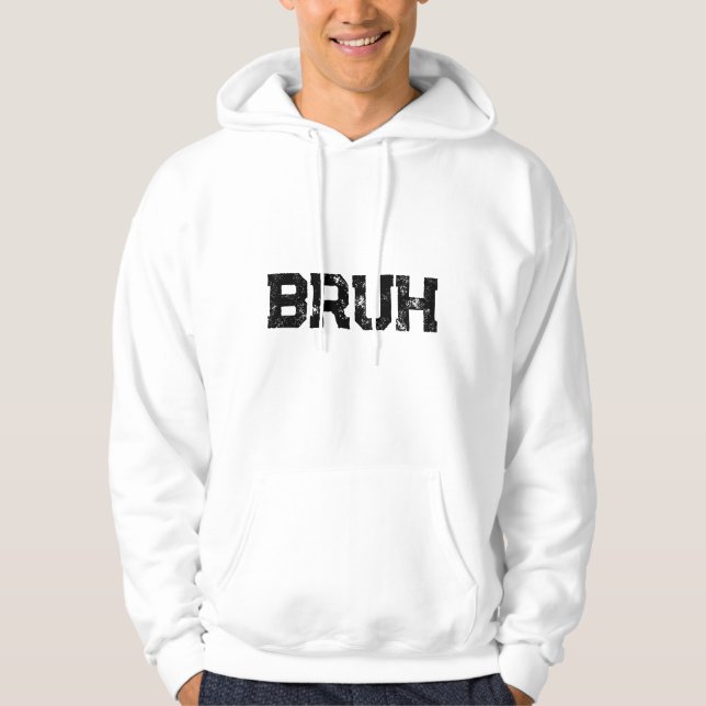 Veste À Capuche Bruh (Devant)
