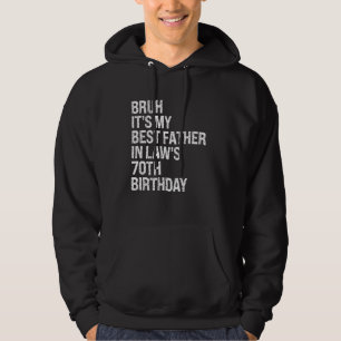 Veste À Capuche Bruh C'est le 70e anniversaire du roi OM de mon be