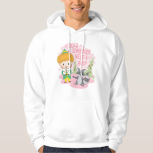 Veste À Capuche Buddy l'Elfe Quelqu'un a besoin d'un câlin ?