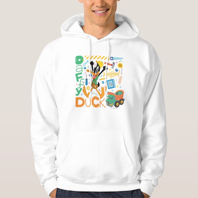 Veste À Capuche BUGS BUNNY BUILDERS™| DAFFY DUCK™ Outils de travai (Devant)