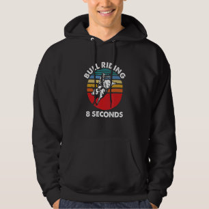 Veste À Capuche Bull Riding Cowboy Rodeo Country Ranch Western Gif