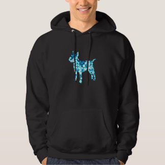 Veste À Capuche Bull Terrier Aloha Chien Hawaïen