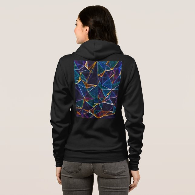 Veste À Capuche Bulles cassées (Dos entier)