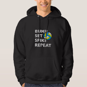 Veste À Capuche Bump Set Spike Repeat - Volleyball