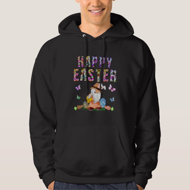 Veste À Capuche Bunny Pastel Spring Hunt Eggs Rabbit Happy Easter  (Devant)