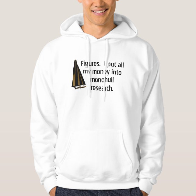 Veste À Capuche C.A. de SFO - Chiffre-Argent dans monohulls. (Devant)