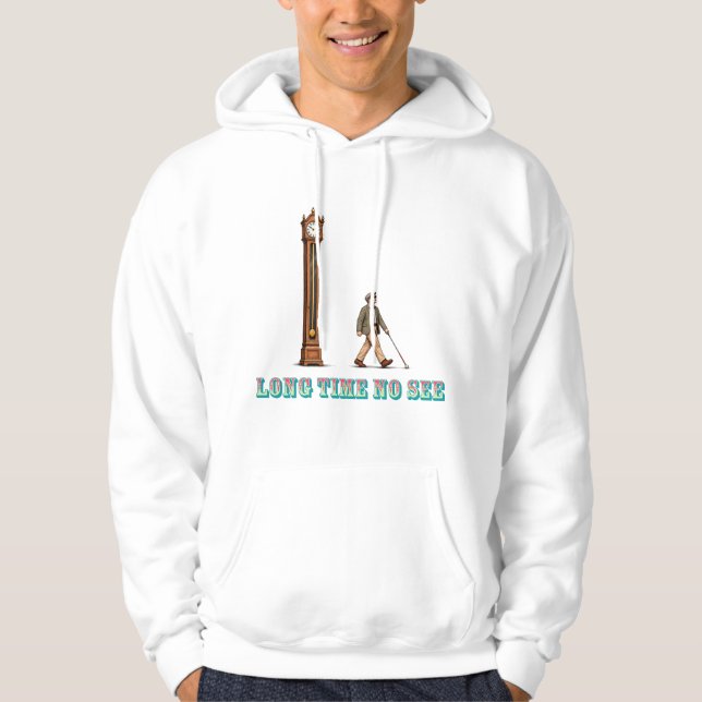 Veste À Capuche Ça Fait Longtemps Qu'on Ne S'est Pas Vu (Devant)