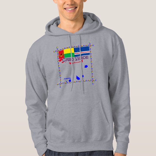Veste À Capuche Cabo Verde Barlavento Sotavento (Devant)