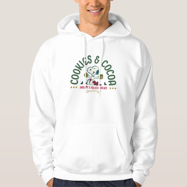 Veste À Capuche cacahuètes | Cookies et cacao Snoopy (Devant)