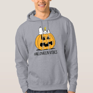 Veste À Capuche cacahuètes Snoopy et Woodstock Jack-O-Lantern