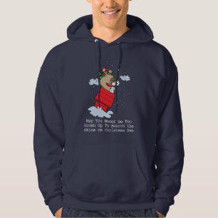 Veste À Capuche cacahuètes Snoopy l'As Volant à Noël