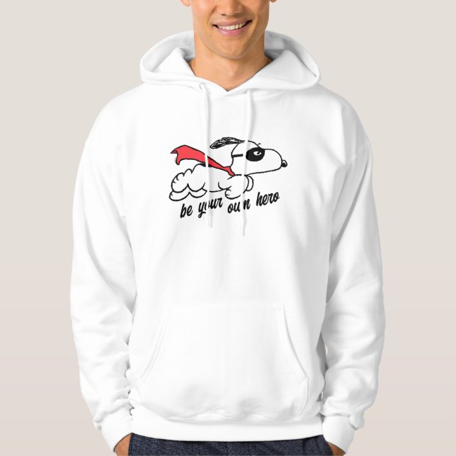 Veste À Capuche cacahuètes | Snoopy Super Hero (Devant)