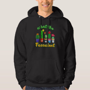 Veste À Capuche Cactus Succulents Maison Plante Ce Qui Le Fucculen