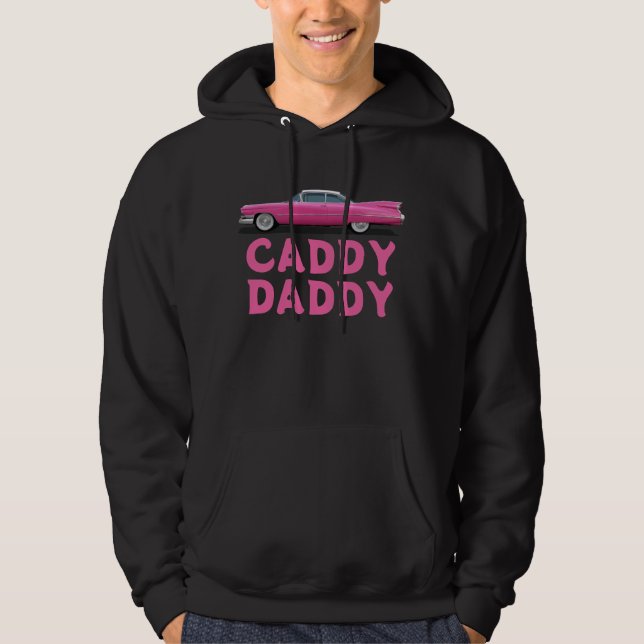 VESTE À CAPUCHE CADDY ROSE DE VOITURE CLASSIQUE DADDY DAD (Devant)