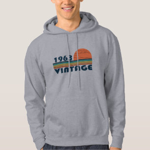 Veste À Capuche Cadeau d'anniversaire de 1963 vintage