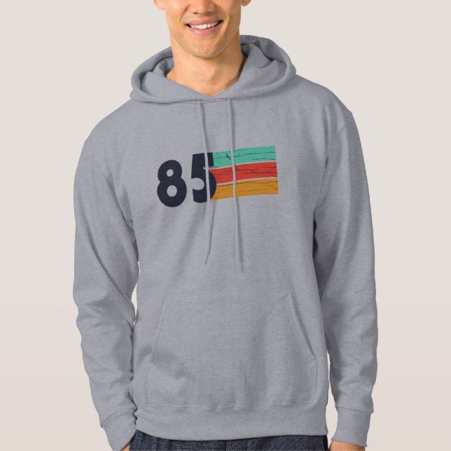 Veste À Capuche Cadeau d'anniversaire de naissance en 1985 (Devant)