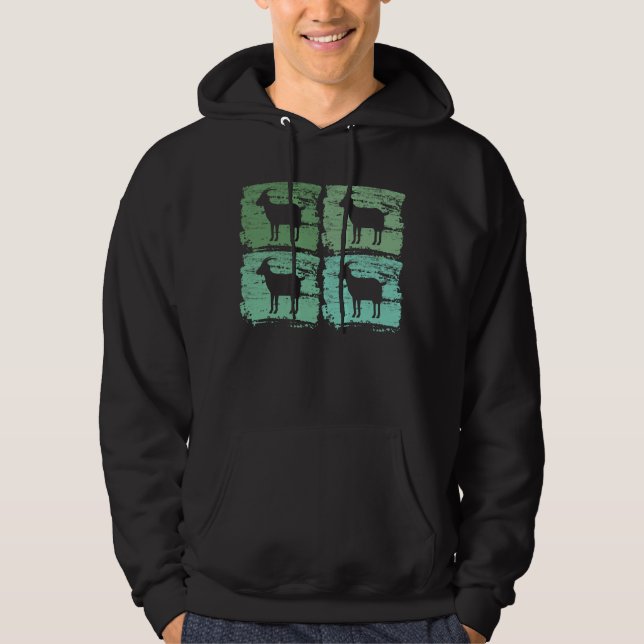 Veste À Capuche Cadeau de fermier de chèvres (Devant)