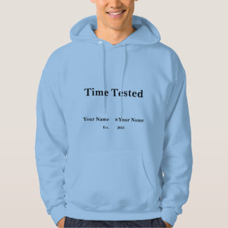 Veste À Capuche Cadeau de la Saint-Valentin minimal et éprouvé par