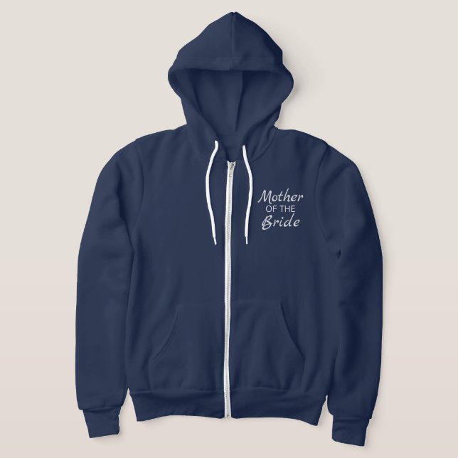 Veste À Capuche Cadeau de Mariage pour la Mère de la Mariée (Poser)