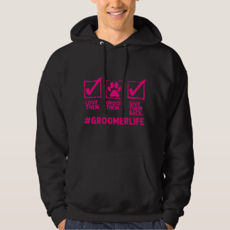 Veste À Capuche Cadeau drôle de toiletteur de chien pour hommes fe