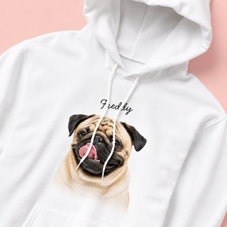 Veste À Capuche Cadeau personnalisé pour amateur de chiens | Portr