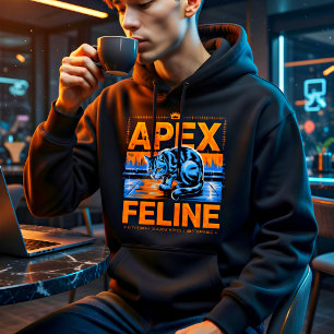 Veste À Capuche Cadeau pour amateur de chat et de streetwear urbai