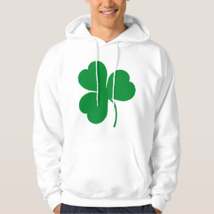 Veste À Capuche Cadeau vert irlandais de trèfle de shamrock