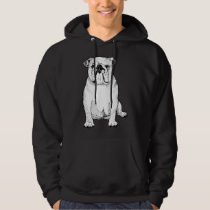 Veste À Capuche Cadeaux mignons de Bouledogue Anglais pour amateur