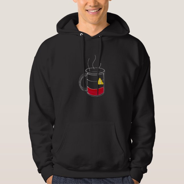 Veste À Capuche Café Critique faible (Devant)