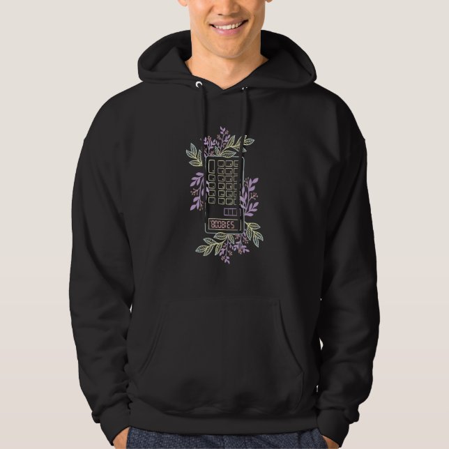 Veste À Capuche Calcul Plaisanter Floral (Devant)