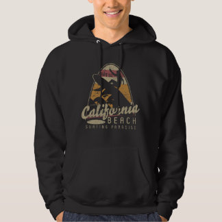 Veste À Capuche California Beach Sunset Tee - Coastal Summer Shirt