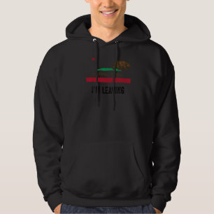 Veste À Capuche Californie Laissant Drapeau Ours Gauche
