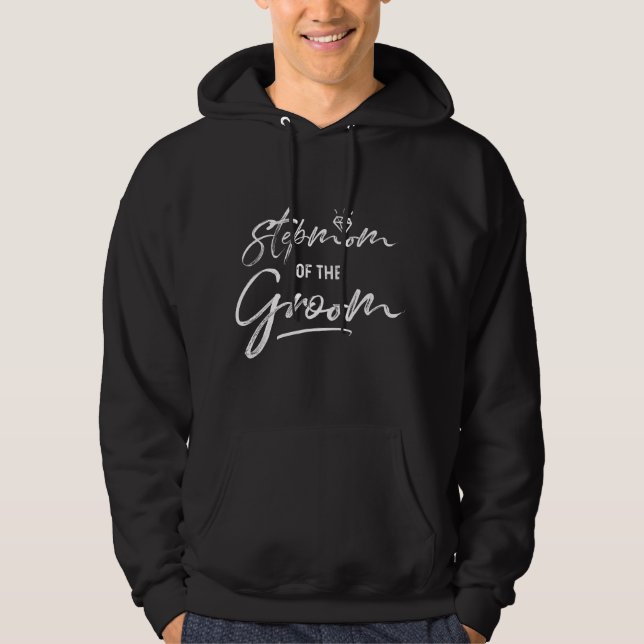 Veste À Capuche Calligraphie pour la belle-mère du marié pour la f (Devant)