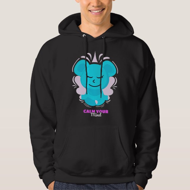 Veste À Capuche Calmez votre esprit (Devant)