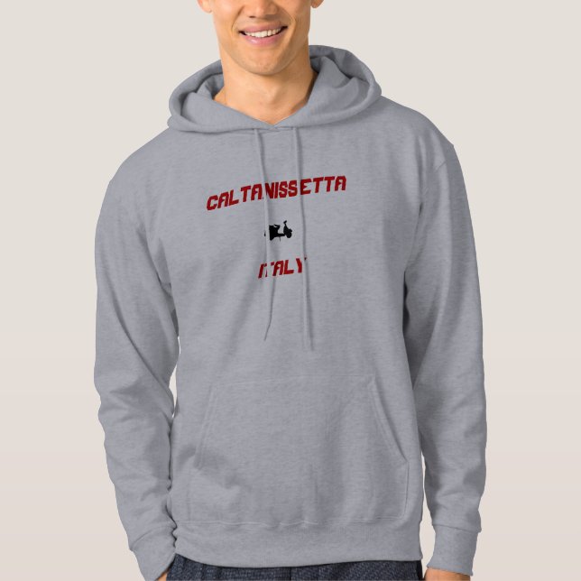 Veste À Capuche Caltanissetta, Italie Scooter (Devant)