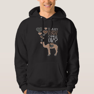 Veste À Capuche Camel J'Aime Vraiment Les Camels Ok