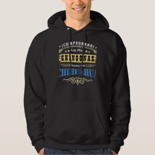 Veste À Capuche Camiseta Graciosa Mujer Las Chingonas De Chihuahua