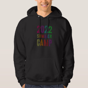 Veste À Capuche Camp D'Été 2022 Pour Les Amis Et Les Mates À Signe