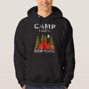 Veste À Capuche Camp Hair Dont Care Rv Van Camping Dire Heureux Ca