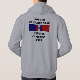 VESTE À CAPUCHE CAMPAGNE DE DÉFENSE DU KOSOVO