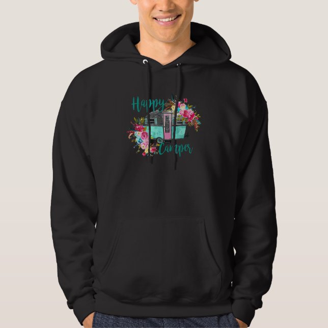 Veste À Capuche Camping heureux Camping heureux (Devant)