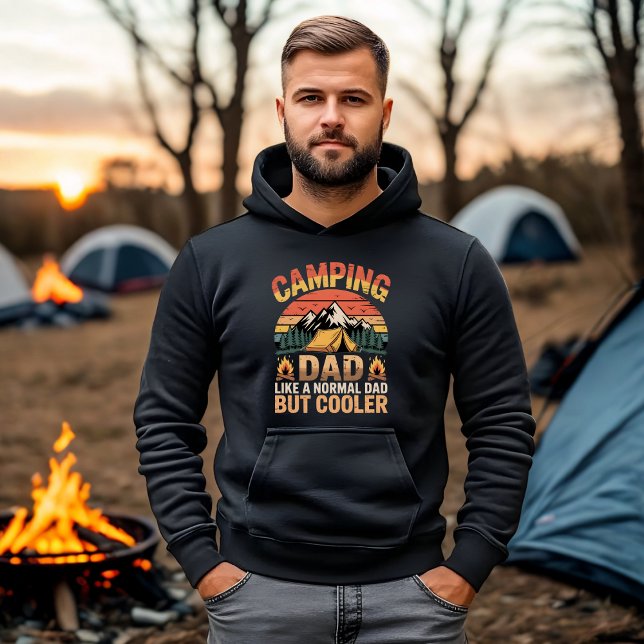 Veste À Capuche Camping papa comme un papa normal mais un Glacière (Créateur téléchargé)