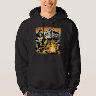 Veste À Capuche Camping Retro RV Sasquatch