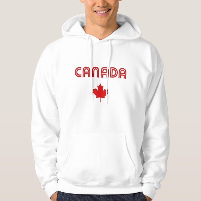 Veste À Capuche Canada Rétro (Devant)