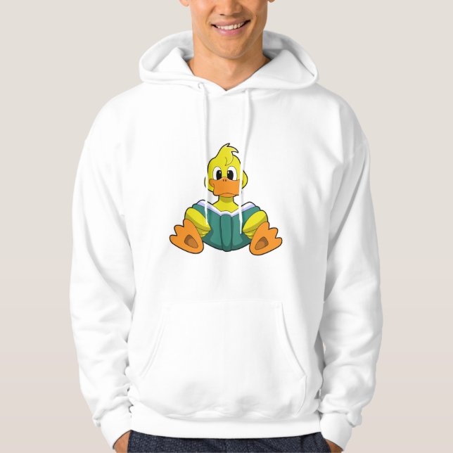 Veste À Capuche Canard avec livre (Devant)